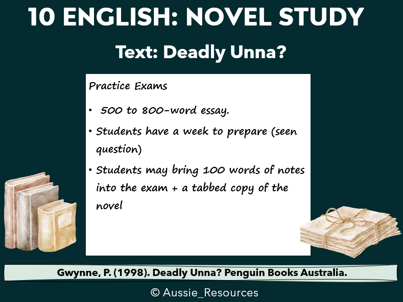 Deadly Unna: Practice Exams