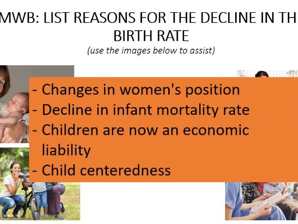 AQA Sociology demography births families and households