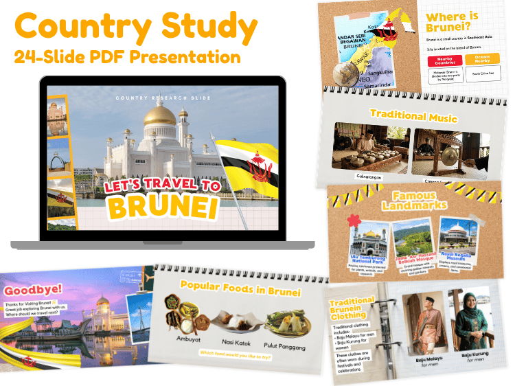 Brunei Country Study Presentation | Geography, Culture & Landmarks