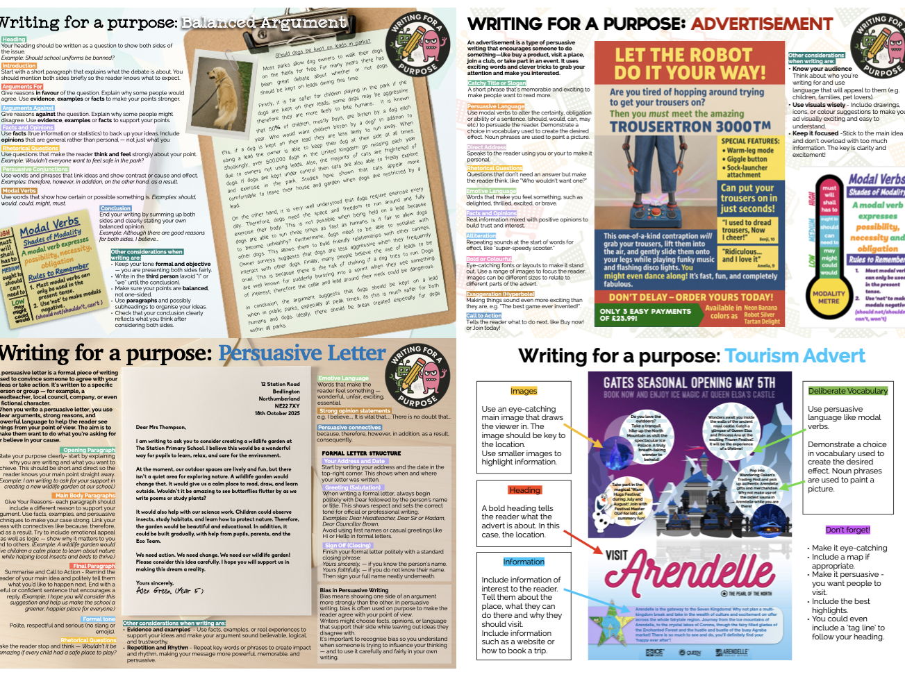 Writing for a Purpose: Persuasive Writing Bundle KS2+