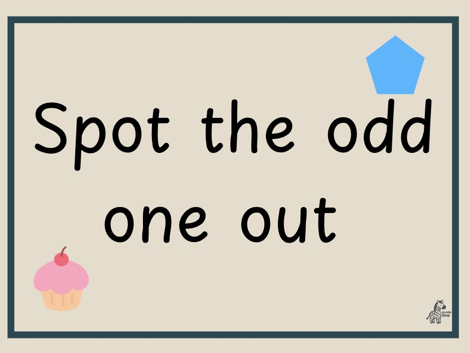 EYFS | KS1 Odd One Out Worksheet Pack