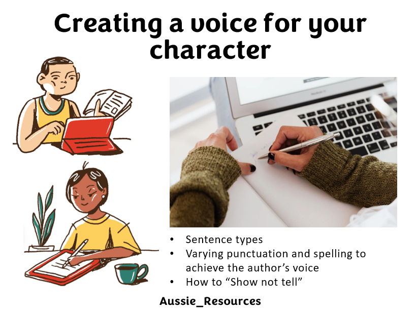 10 English – Creative Writing inspired by The Outsiders - Creating a voice for your character