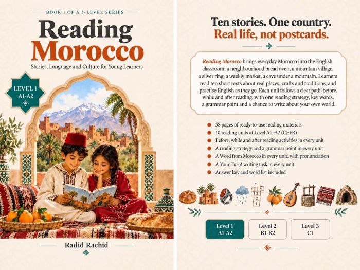 A1-A2 ESL Reading Workbook: Morocco