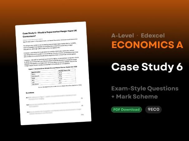 A-Level Economics Edexcel A: Case Study 6