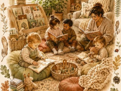 Cosy Reading Den: Invitation to Play