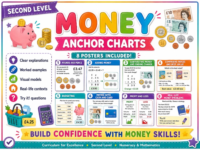 Money KS2/Second Level Anchor Charts