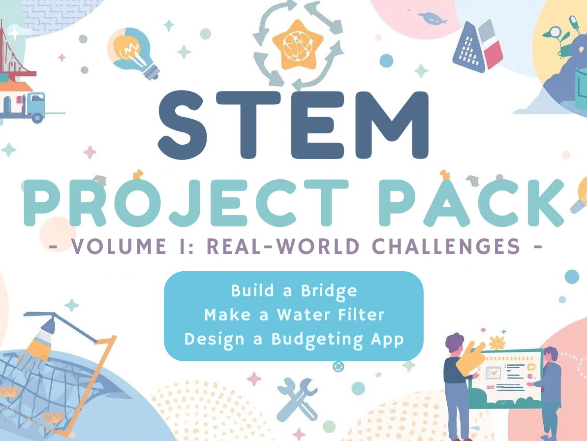 STEM Project Pack Volume 1 | Project-Based Maths & Science | KS2–KS3