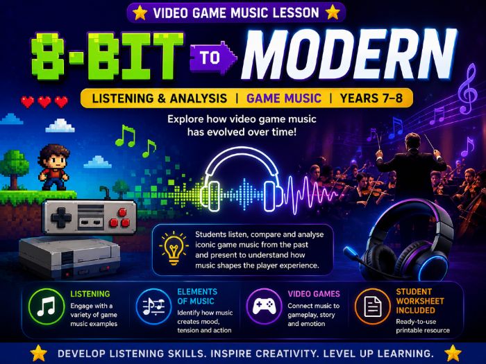 Video Game Music Listening Lesson Years 7-9