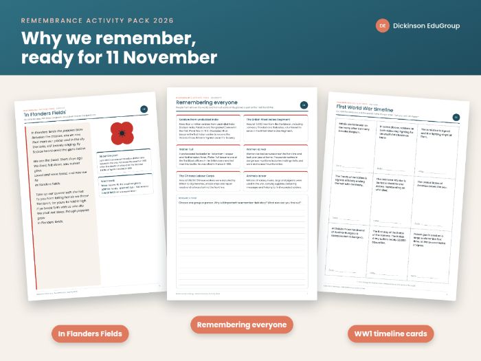 Remembrance Day Activity Pack