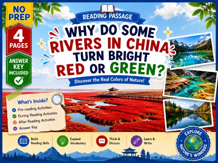 Reading - Rivers in China That Look Unreal