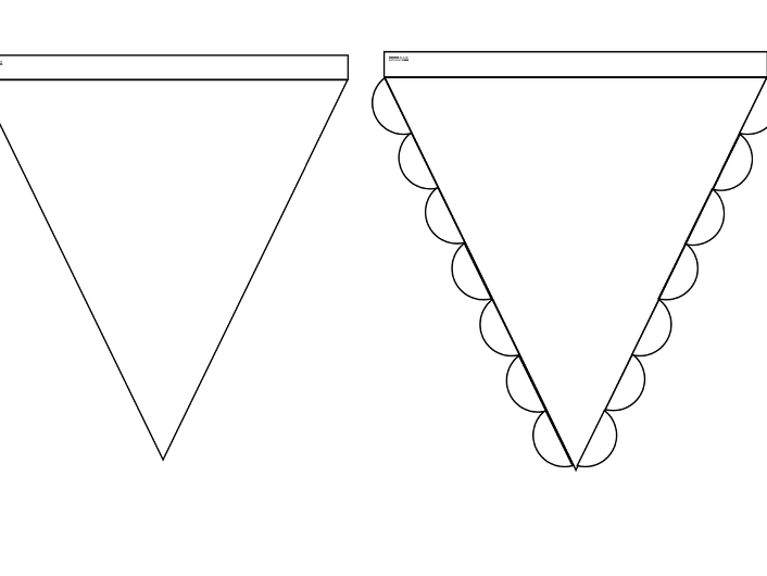 Bunting Template - Design Your Own Classroom Decoration
