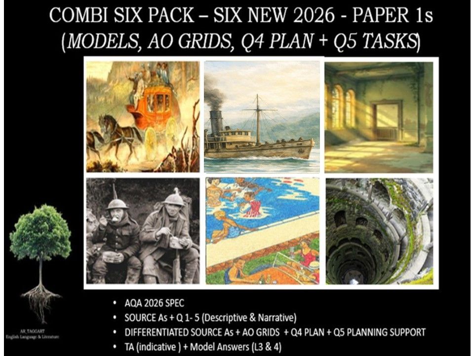COMBI SIX PACK - SIX NEW PAPER 1  |   2026 FULL MOCKS  |  MODELS  |  AO GRIDS  |  Q4 PLAN  | Q5 TASKS