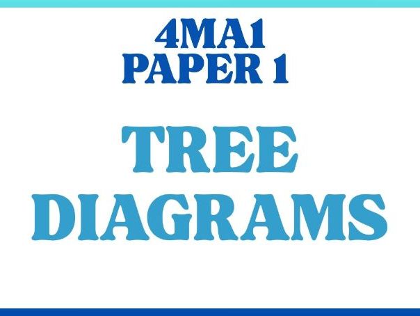 Tree Diagrams | IGCSE Linear A | Higher | 4MA1 | Maths