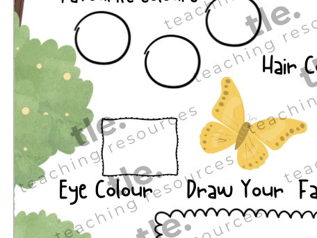 All About Me Worksheets - KS2 SEN - 3 Themes