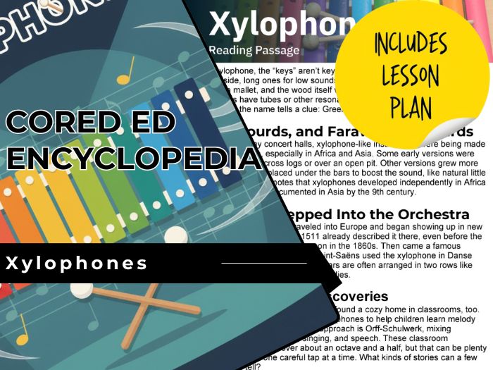 Xylophones Reading Comprehension Passage