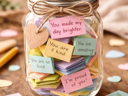 Treasured Words Jar | Trauma-Informed Self-Esteem & Kindness Activity | Emotional Wellbeing Resource