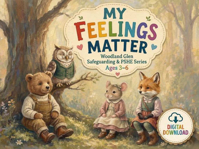 **My Feelings Matter – A Safeguarding & PSHE Story for Ages 3–6 | Woodland Glen**
