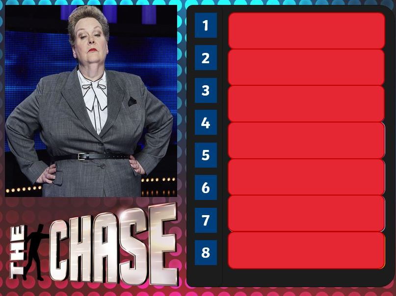 The Chase - Game template