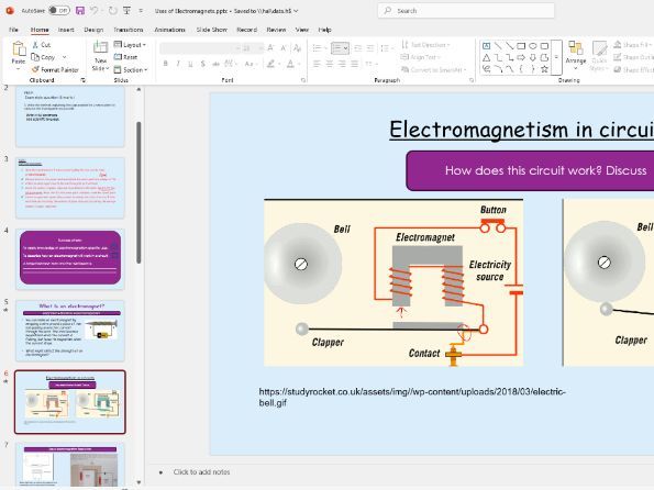 Electromagnets - uses