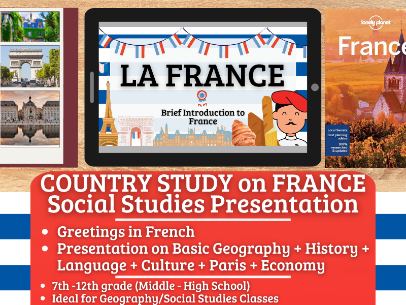 Country Study Presentation on France - West Europe