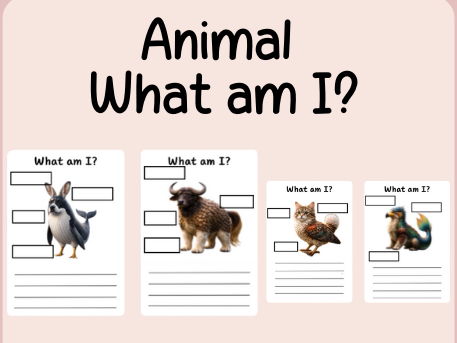Animal groups- guess the animal- KS1 Science- continuous provision