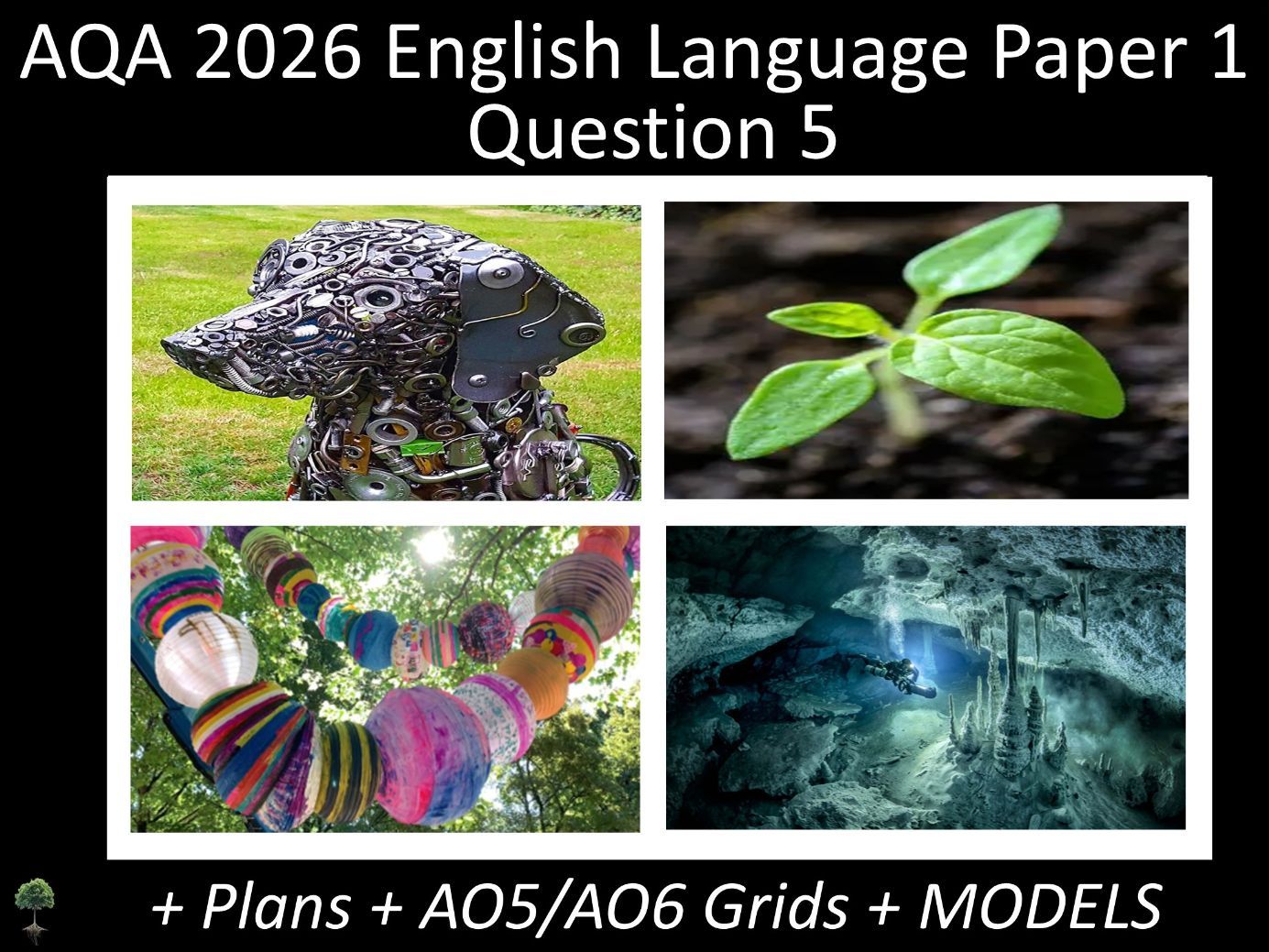 Four Question 5 - AQA 2026 English Language Paper 1| Plans, AO Grids, Models