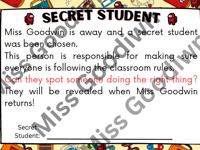 Secret Student