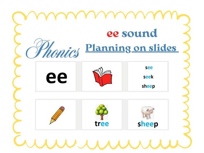 Year 1 Phonics ee sound Full Lesson