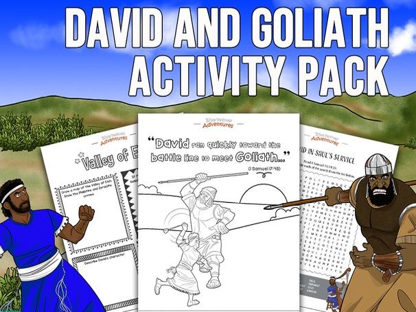 FREEBIE: David and Goliath Activity Book