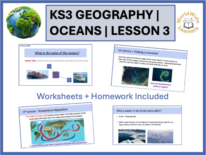The Value of the Oceans – Goods and Services - Physical Services (KS3 Geography Lesson 3)