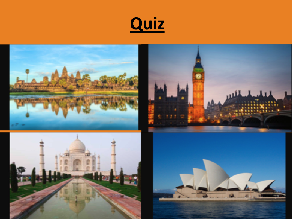 up tourism quiz