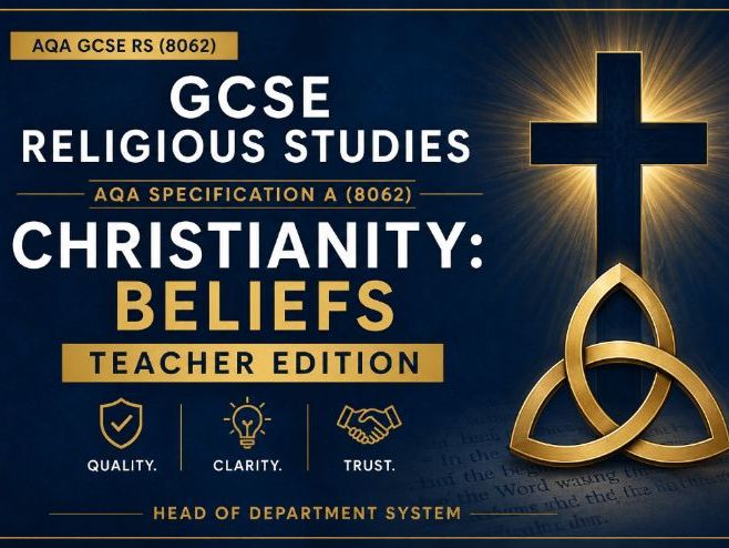 GCSE Religious Studies Christianity Beliefs Teacher Edition | AQA GCSE Religious Studies (8062)
