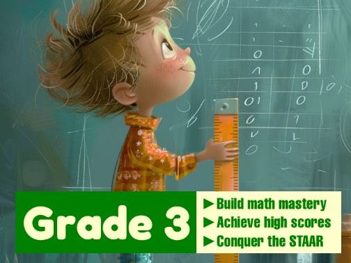 Texas STAAR Math Practice Test for Grade 3