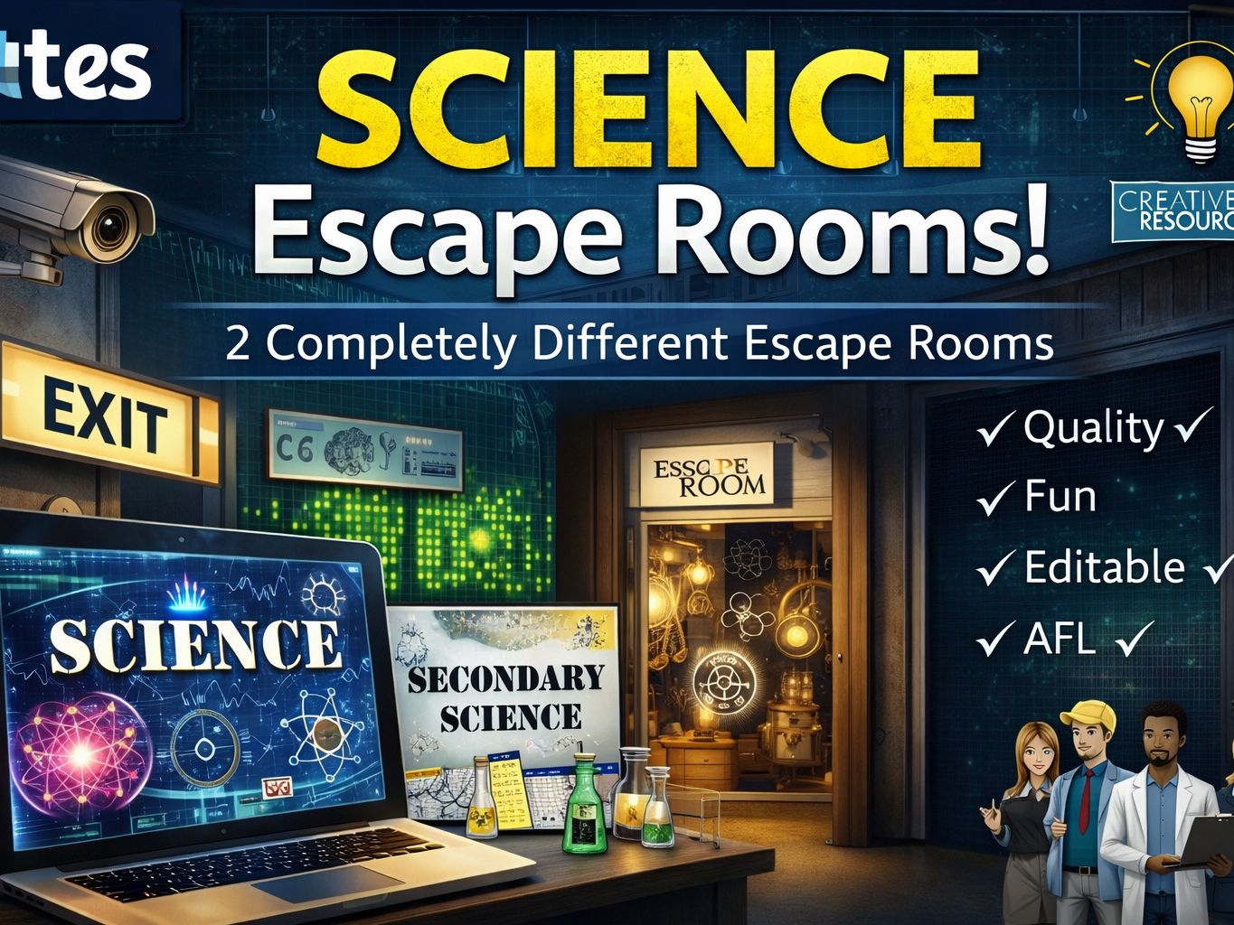 Science Escape Rooms