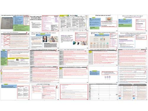 AQA A-level Sociology: Media Topic 1 Ownership and Control - Approaches