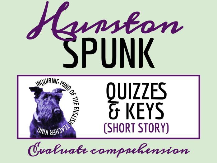 "Spunk" by Zora Neale Hurston Quizzes and Answer Keys | African American Literature