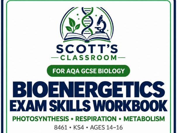 AQA GCSE Biology Bioenergetics Revision Workbook with Answers