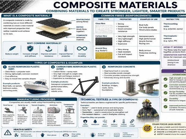 Lesson 8 Composite materials KS4 DT AQA