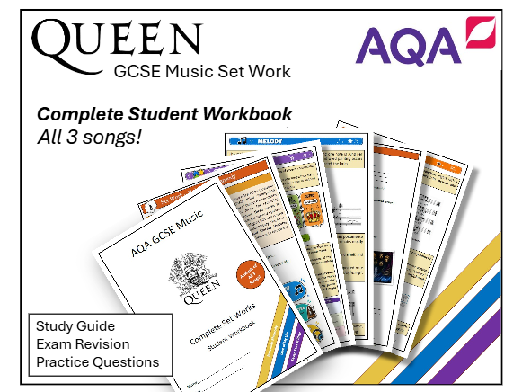 Queen Set Works (GCSE AQA Music) Complete Student Workbook