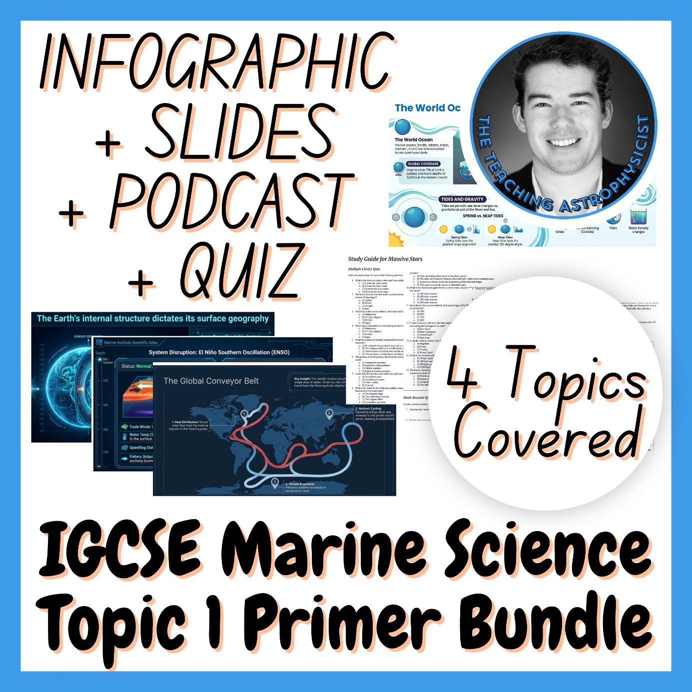 IGCSE Marine Science 4 Sets Topic 1 Primer Bundles | Great Value