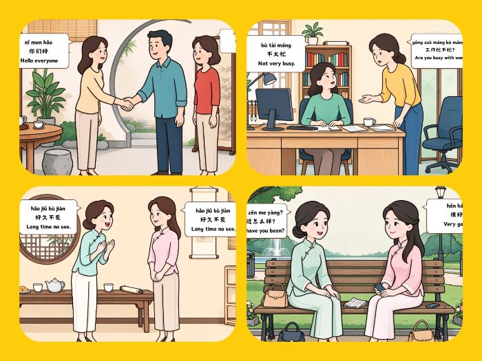 Beginner Chinese Greetings Conversation ebook
