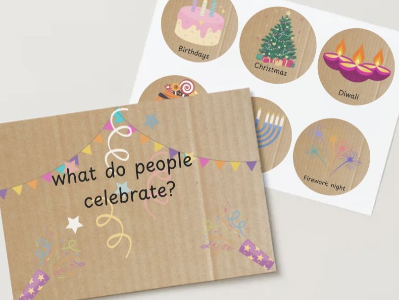 Large bundle of celebration visual resources
