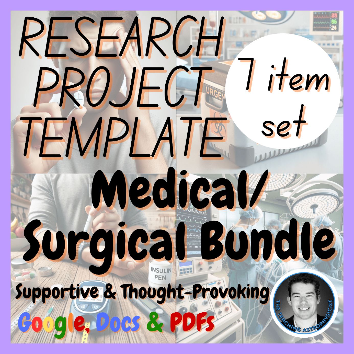 Medical / Surgical | 7 Science Research Project Templates | Physical Education