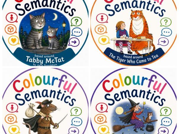 Colourful Semantics - BUNDLE - With words 2