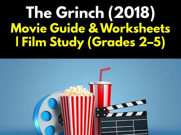 The Grinch (2018) - Elementary English Lesson Plan & Worksheet Pack