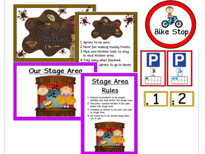 Outdoor CP zone posters