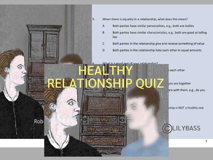 Healthy Relationships: Healthy Relationship Quiz (US)
