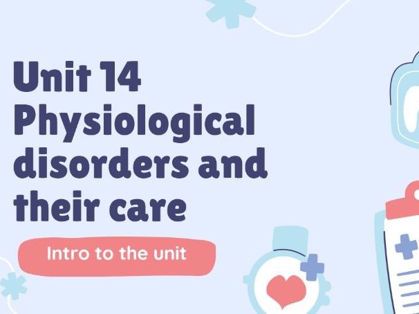 BTEC L3 Health and Social Care - Unit 14 learning aim C resources
