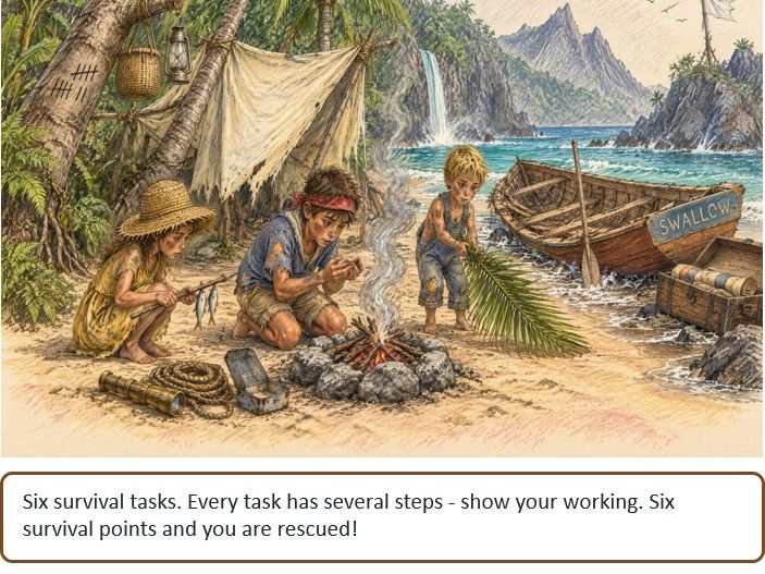 Year 6 Maths Adventures (5 days of fun maths: Week 4)
