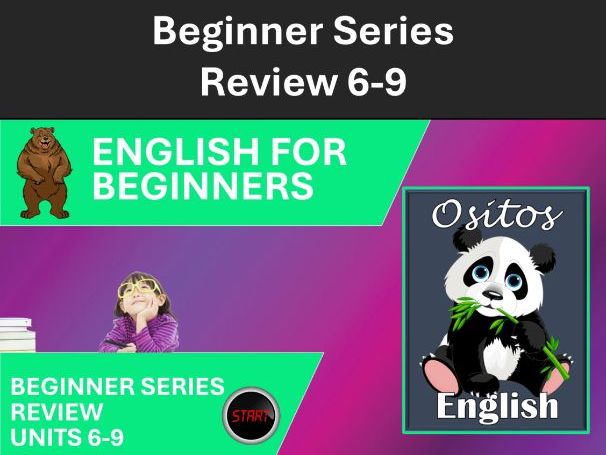 Beginner ESL Lesson: Review Units 6-9